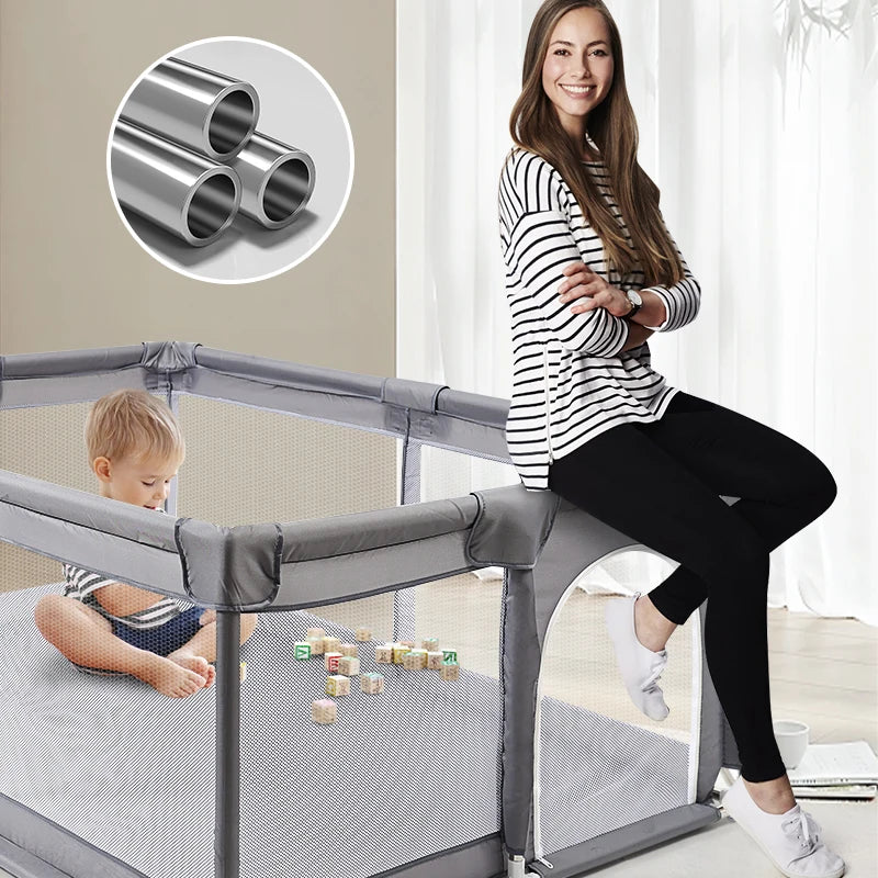 Playpen for children Baby playground children's fence box corral for baby baby playpens Indoor playground room mats Ball pool