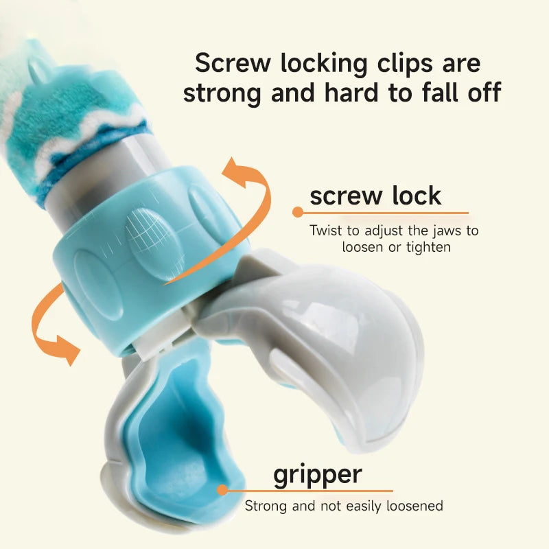 Baby Stroller Arch Toys Adjustable Clip Crib Mobile Hanging Bed Bell Baby Rattle Toy Sensory Development Baby Activity Arch Toys