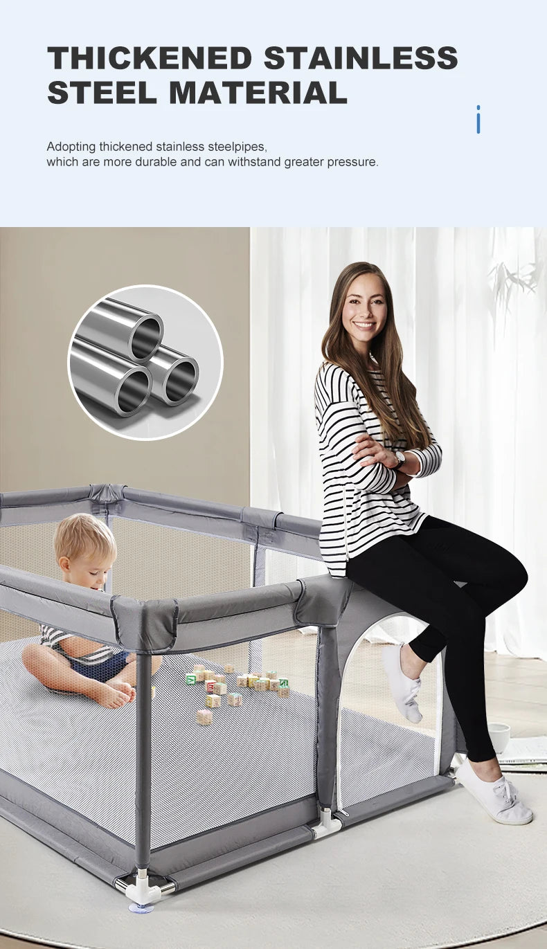 Playpen for children Baby playground children's fence box corral for baby baby playpens Indoor playground room mats Ball pool